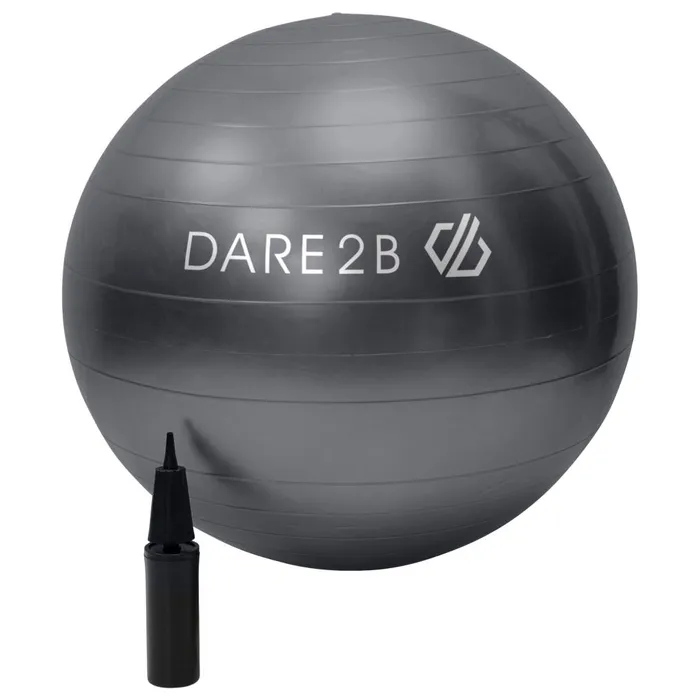 Dare 2b Gym Accessories Fitness Ball With Pump Ebony Grey 8211 Men