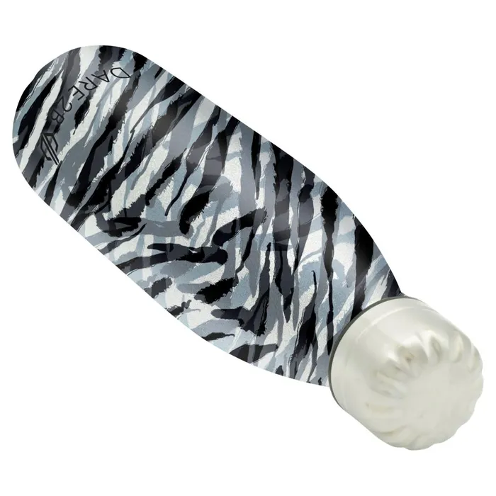 Dare 2b Gym Accessories Metal Drinks Bottle Black White Zebra Print 8211 Men