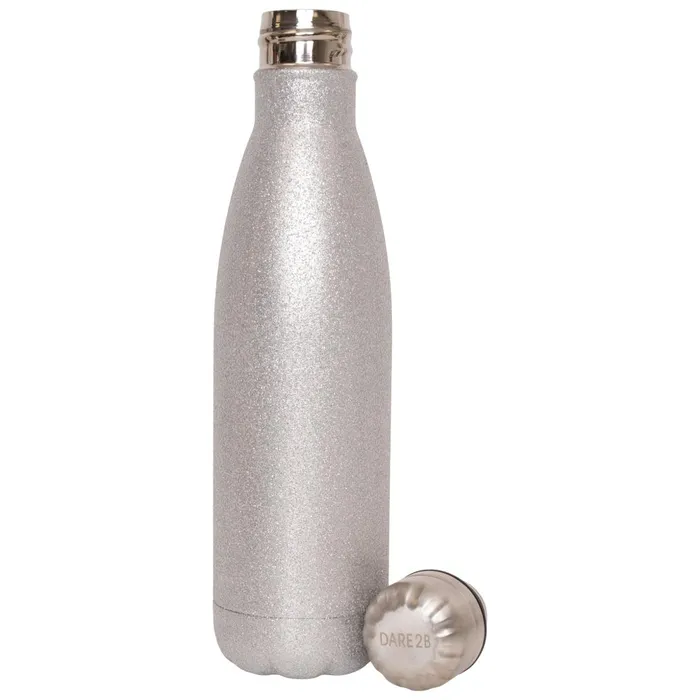 Dare 2b Gym Accessories Metal Glitter Drinks Bottle Silver 8211 Men