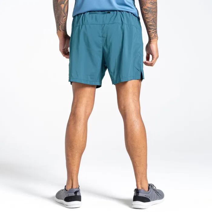 Dare 2b Gym Shorts Accelerate 7 Inch Fitness Shorts Mediterranean Green 8211 Men