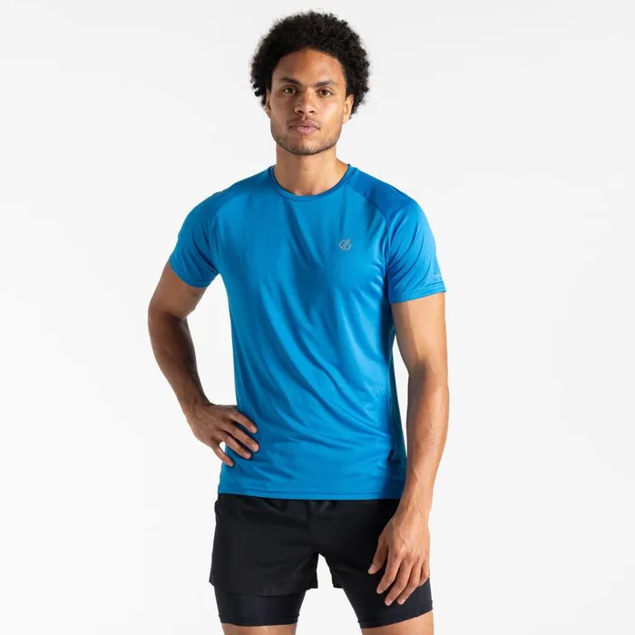 Dare 2b Gym Tops Accelerate Fitness TShirt Athletic Blue 8211 Men