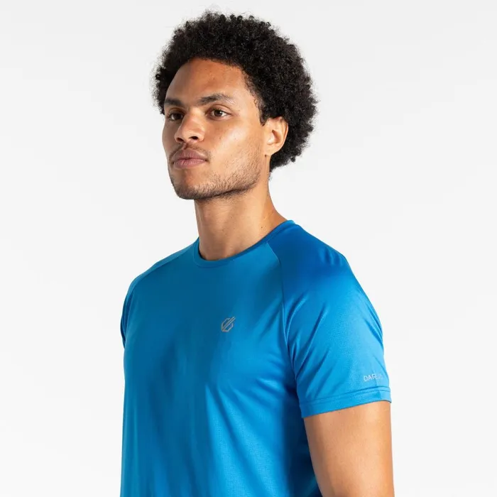 Dare 2b Gym Tops Accelerate Fitness TShirt Athletic Blue 8211 Men