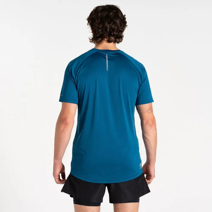 Dare 2b Gym Tops Accelerate Fitness TShirt Kingfisher Blue 8211 Men