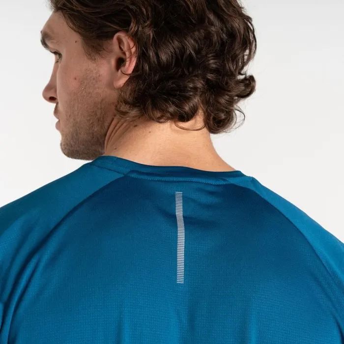 Dare 2b Gym Tops Accelerate Fitness TShirt Kingfisher Blue 8211 Men