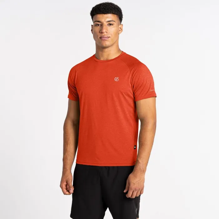 Dare 2b Gym Tops Accelerate Fitness TShirt Roobios Tea Brown 8211 Men