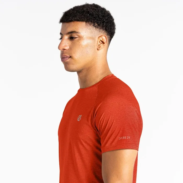 Dare 2b Gym Tops Accelerate Fitness TShirt Roobios Tea Brown 8211 Men
