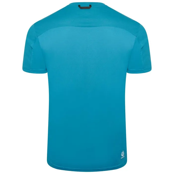 Dare 2b Gym Tops Aces III Recycled Zip Up Jersey Fjord Blue 8211 Men