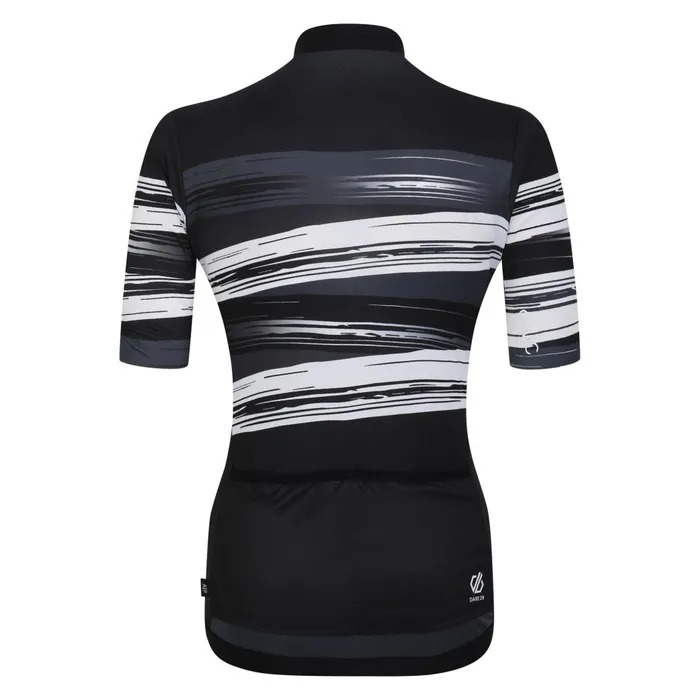 Dare 2b Gym Tops AEP Stimulus Jersey Black Paint Print 8211 Women