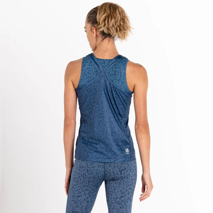 Dare 2b Gym Tops Ardency II Recycled Lightweight Vest Moonlight Denim 8211 Women