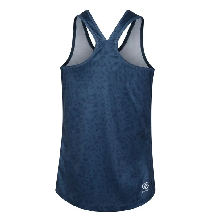 Dare 2b Gym Tops Ardency II Recycled Lightweight Vest Moonlight Denim 8211 Women