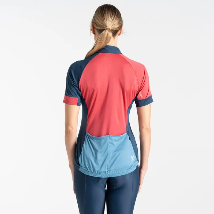 Dare 2b Gym Tops Compassion III Jersey Sorbet Pink Blue 8211 Women