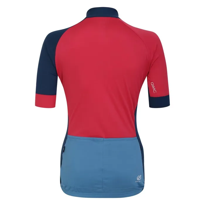 Dare 2b Gym Tops Compassion III Jersey Sorbet Pink Blue 8211 Women