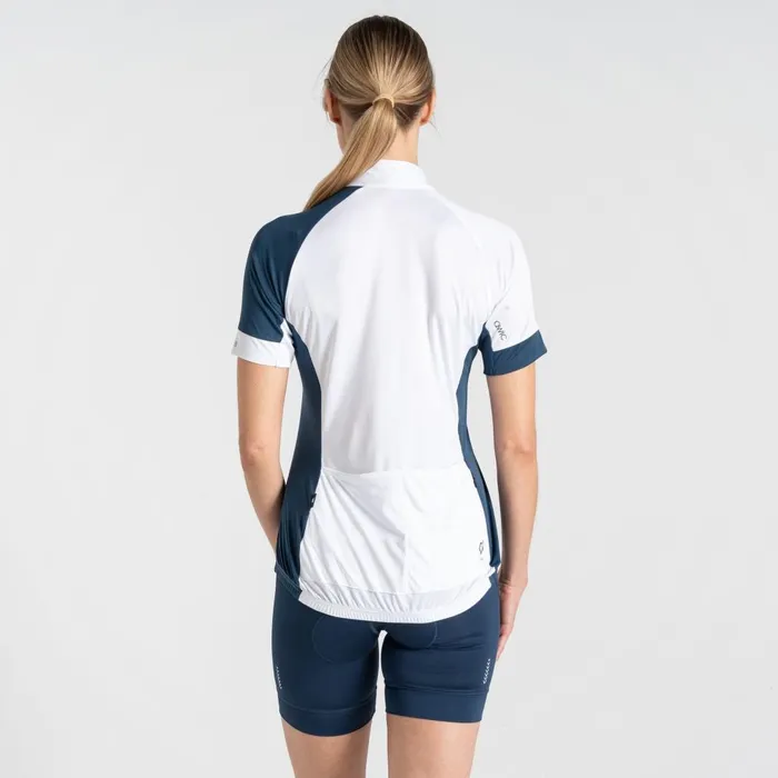 Dare 2b Gym Tops Compassion III Jersey White Moonlight Denim 8211 Women
