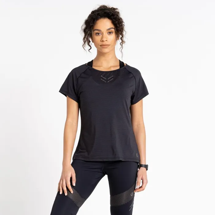 Dare 2b Gym Tops Crystallize Active Tee Black 8211 Women