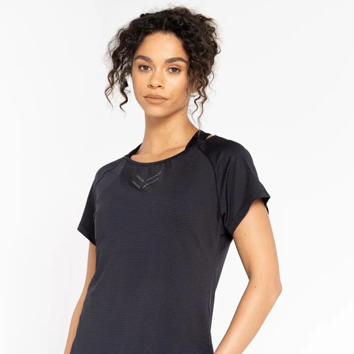 Dare 2b Gym Tops Crystallize Active Tee Black 8211 Women