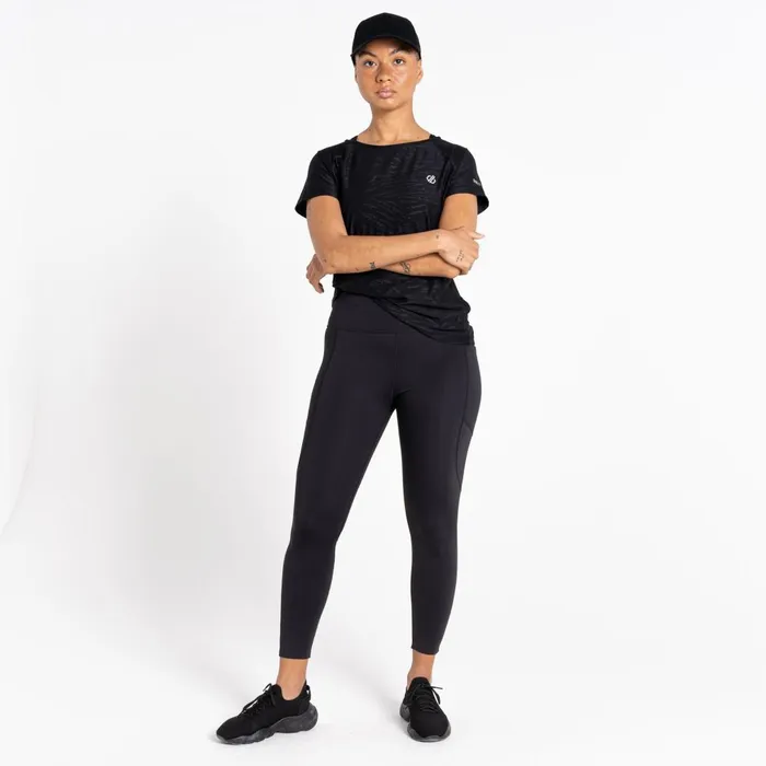 Dare 2b Gym Tops Defy II Lightweight Tee Black 8211 Women