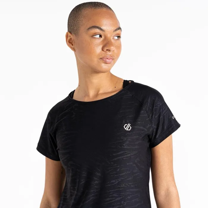 Dare 2b Gym Tops Defy II Lightweight Tee Black 8211 Women