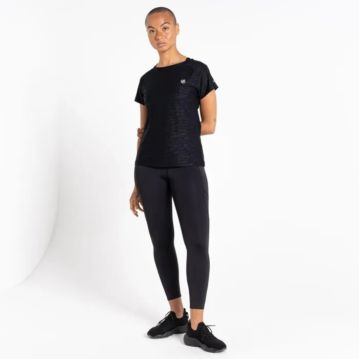 Dare 2b Gym Tops Defy II Lightweight Tee Black 8211 Women