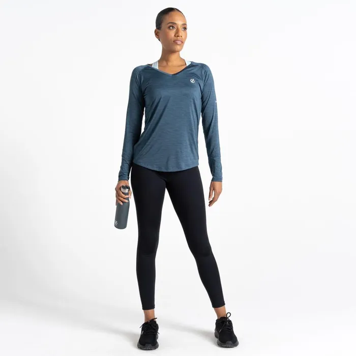 Dare 2b Gym Tops Discern Lightweight TShirt Orion Grey 8211 Women