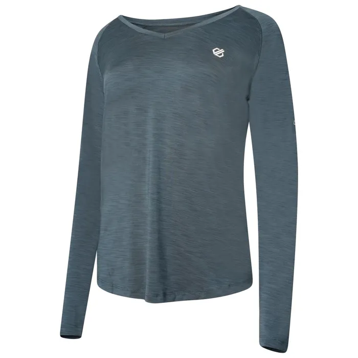Dare 2b Gym Tops Discern Lightweight TShirt Orion Grey 8211 Women