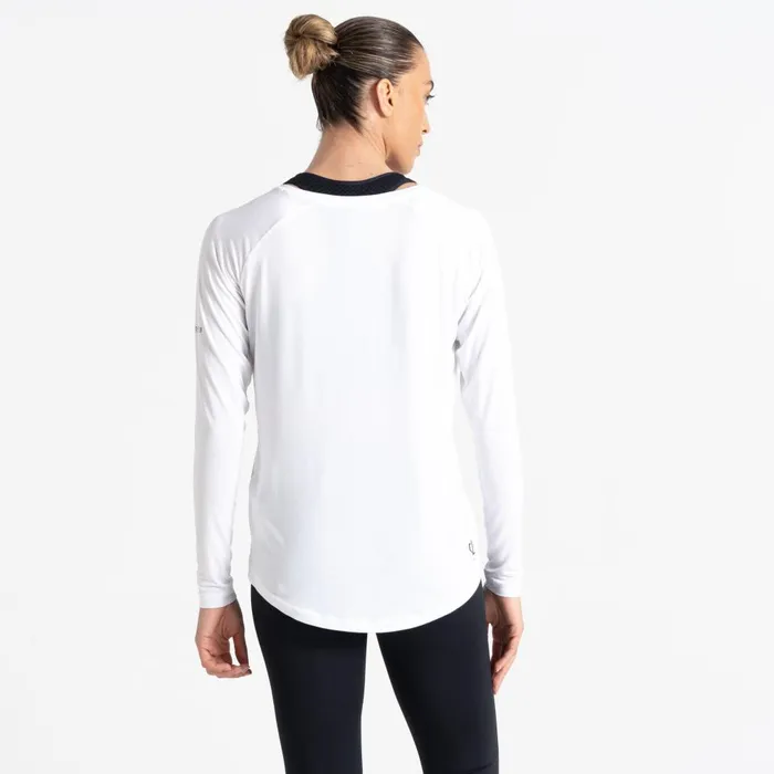 Dare 2b Gym Tops Discern Lightweight TShirt White 8211 Women