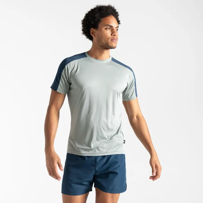 Dare 2b Gym Tops Discernible III Tshirt Green Moonlight Denim 8211 Men