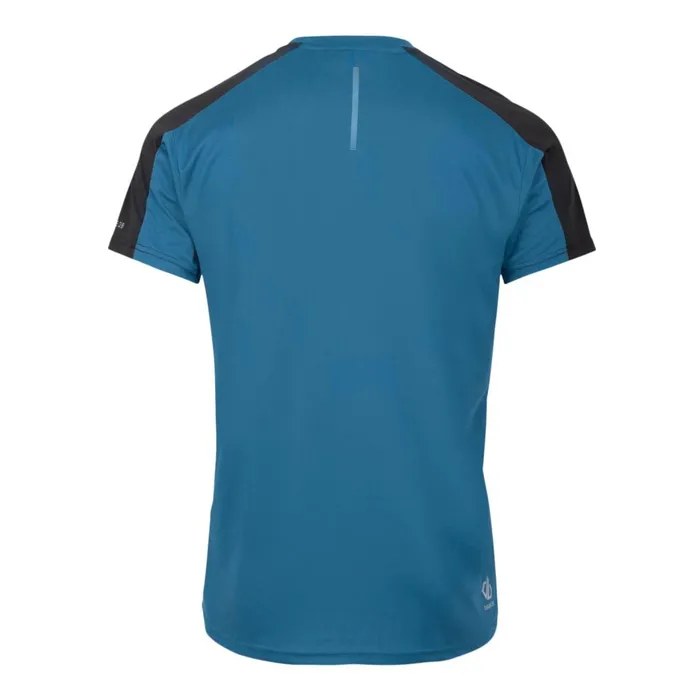 Dare 2b Gym Tops Discernible III Tshirt Kingfisher Blue Black 8211 Men
