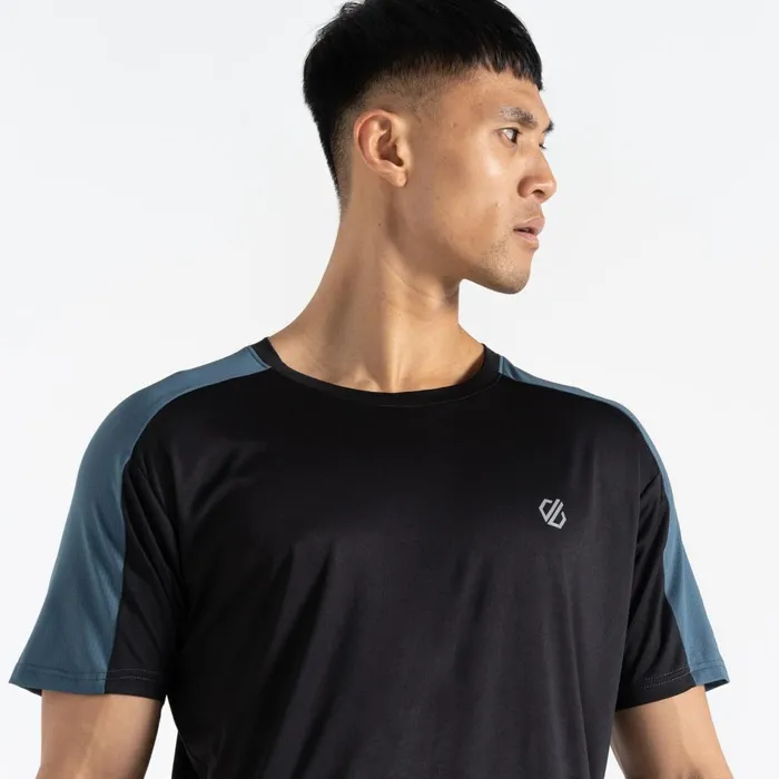 Dare 2b Gym Tops Discernible III Tshirt Orion Grey Black 8211 Men
