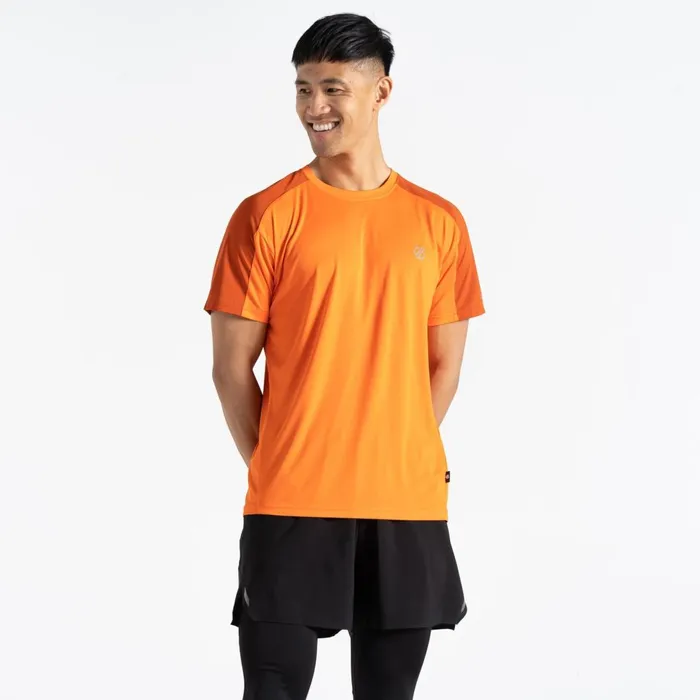 Dare 2b Gym Tops Discernible III Tshirt Puffins Orange Brown 8211 Men
