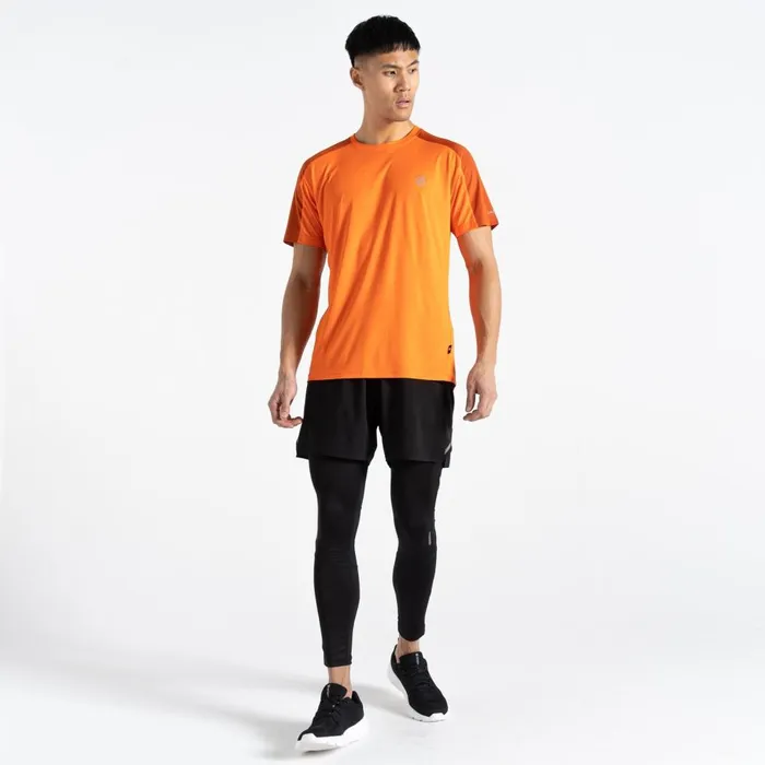 Dare 2b Gym Tops Discernible III Tshirt Puffins Orange Brown 8211 Men