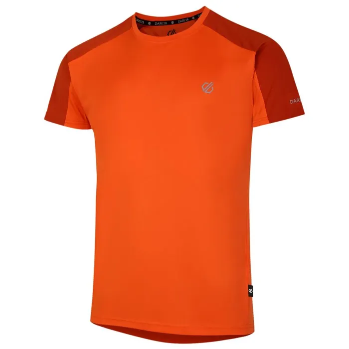 Dare 2b Gym Tops Discernible III Tshirt Puffins Orange Brown 8211 Men