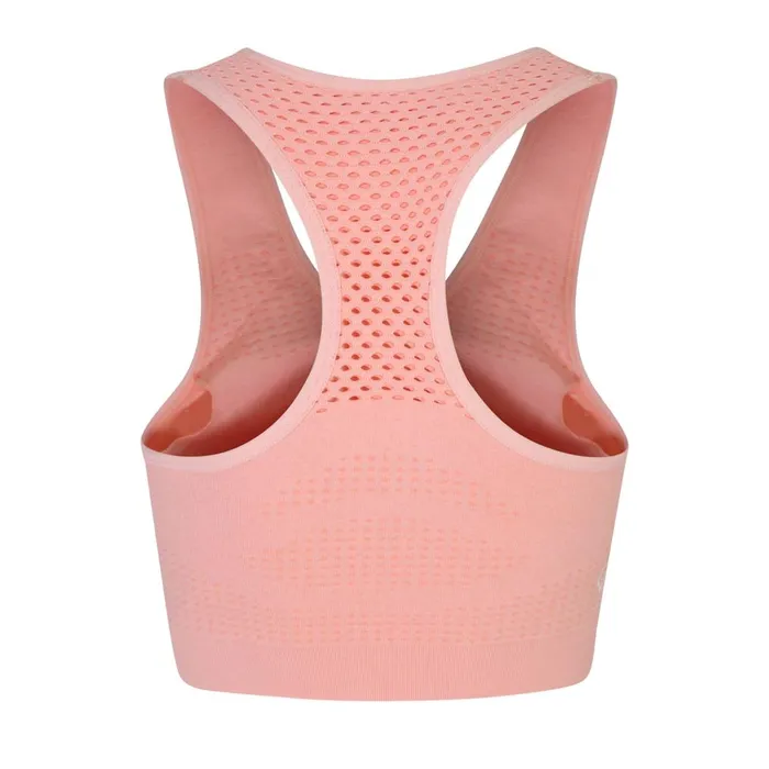 Dare 2b Gym Tops Don039t Sweat It II Sports Bra Neon Peach Marl 8211 Women