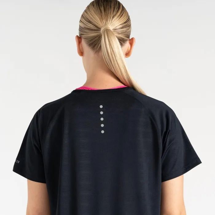 Dare 2b Gym Tops Gravitate TShirt Black 8211 Women