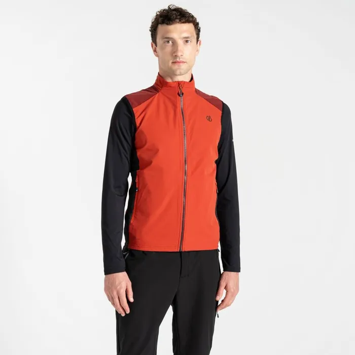 Dare 2b Gym Tops Lattitudinal II Vest Tuscan Red Black 8211 Men