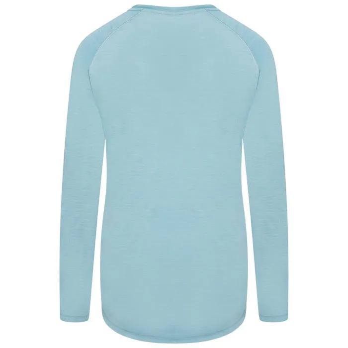 Dare 2b Gym Tops Maternity Discern Long Sleeve TShirt Cameo Green 8211 Women
