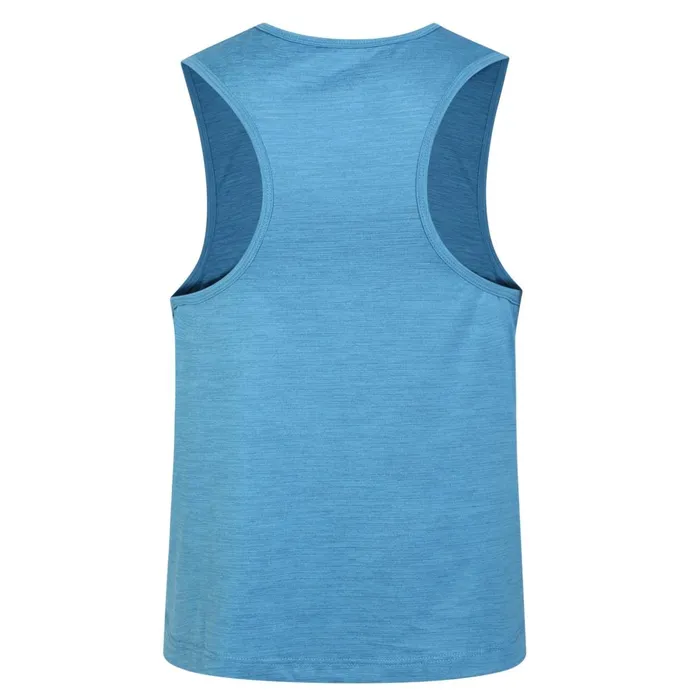 Dare 2b Gym Tops Meditate Cropped Top Niagara Blue Marl 8211 Women