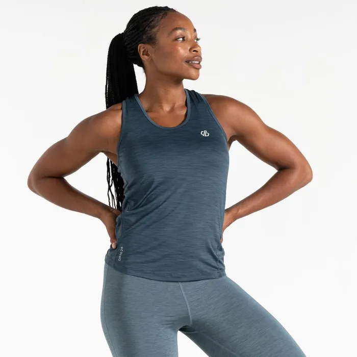 Dare 2b Gym Tops Modernize II Lightweight Vest Moonlight Denim 8211 Women
