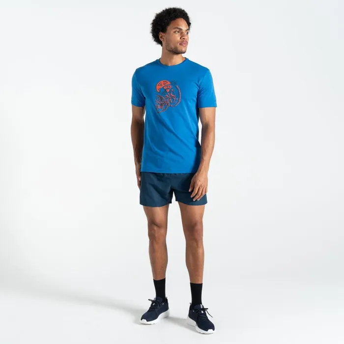 Dare 2b Gym Tops Movement II TShirt Athletic Blue 8211 Men