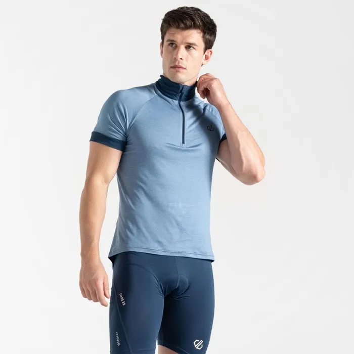 Dare 2b Gym Tops Pedal It Out II Jersey Coronet Blue 8211 Men