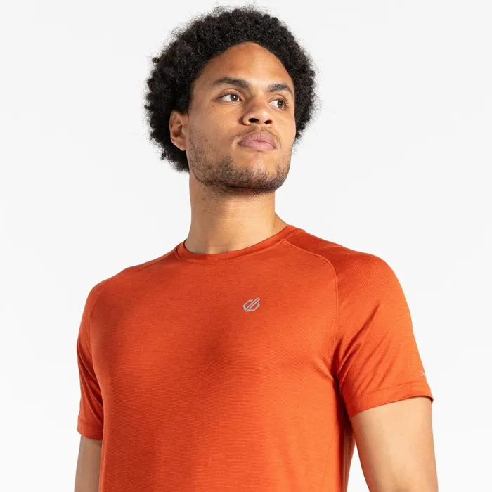 Dare 2b Gym Tops Persist TShirt Cinnamon Marl 8211 Men