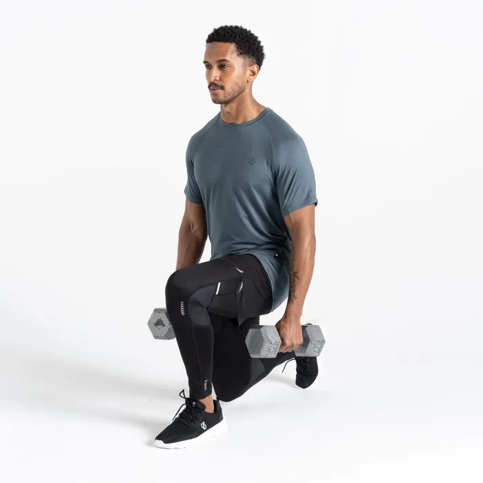 Dare 2b Gym Tops Persist TShirt Orion Grey Marl 8211 Men