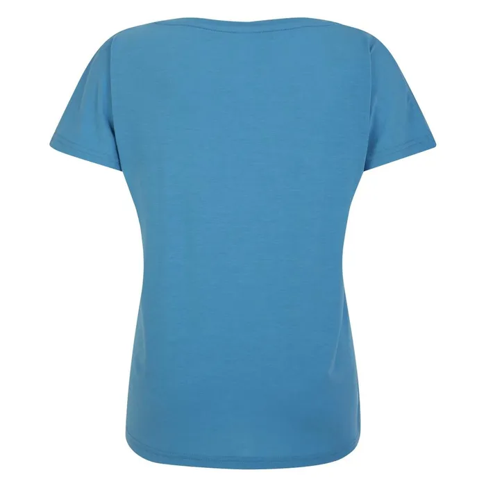 Dare 2b Gym Tops Persisting Lightweight Gym TShirt Niagara Blue Marl 8211 Women