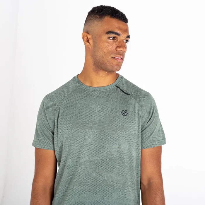 Dare 2b Gym Tops Potential Lightweight Tee Agave Green Camo 8211 Men