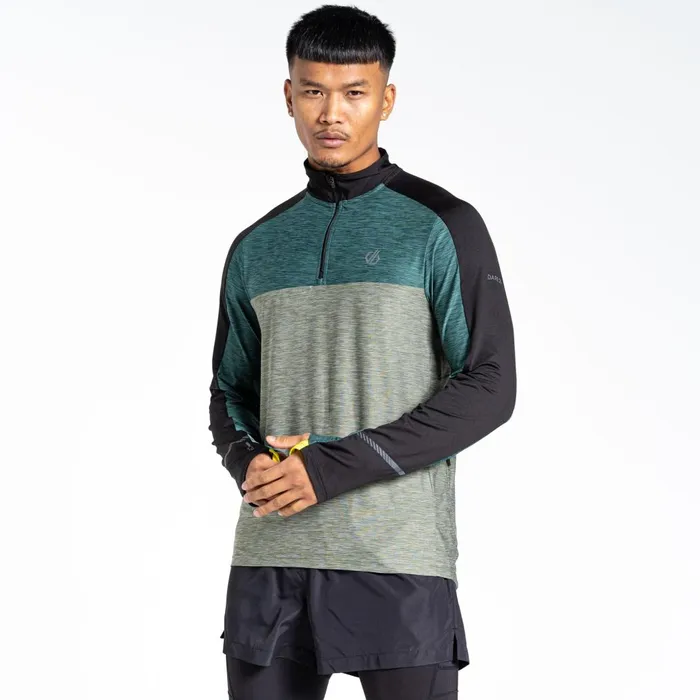 Dare 2b Gym Tops Power Up II Lightweight Jersey Agave Green Fern Green 8211 Men
