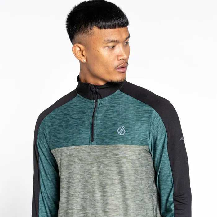 Dare 2b Gym Tops Power Up II Lightweight Jersey Agave Green Fern Green 8211 Men
