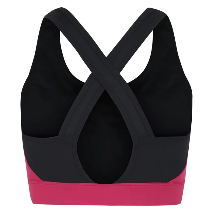 Dare 2b Gym Tops Swift II Sports Bra Black Berry Pink 8211 Women