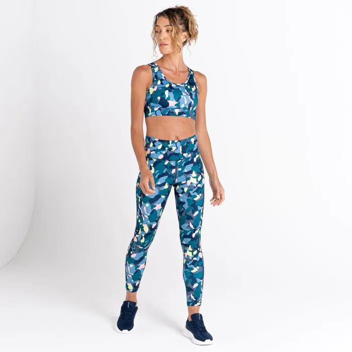 Dare 2b Gym Tops Swift Sports Bra Fortune Green 8211 Women