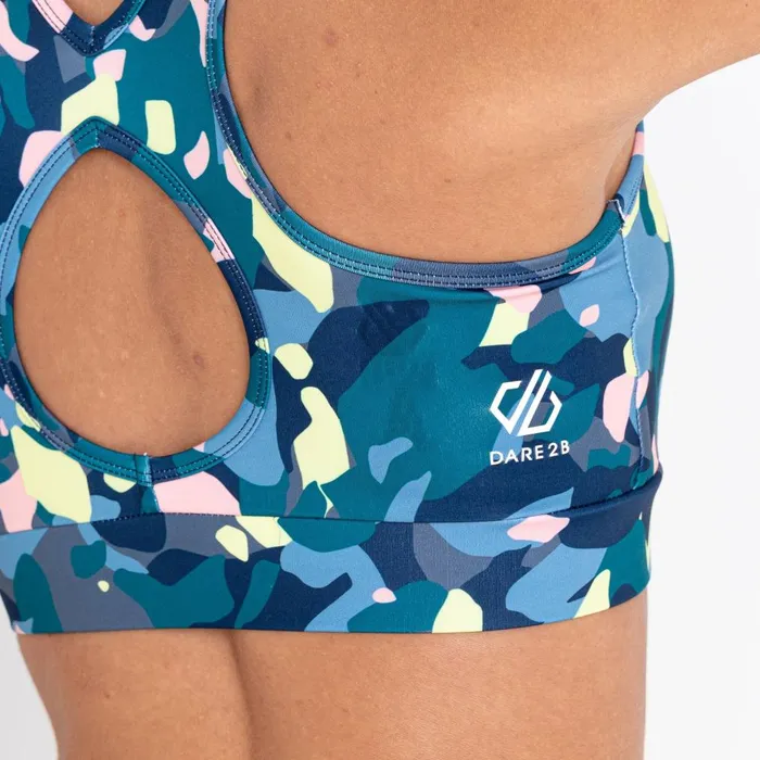 Dare 2b Gym Tops Swift Sports Bra Fortune Green 8211 Women