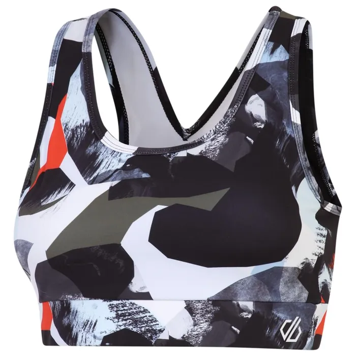 Dare 2b Gym Tops Swift Sports Bra Lichen Green Abstract 8211 Women