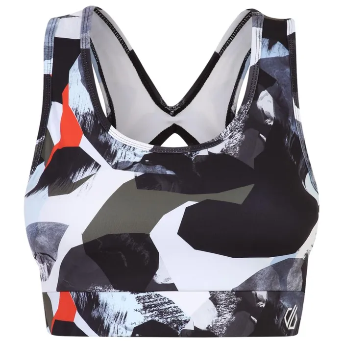 Dare 2b Gym Tops Swift Sports Bra Lichen Green Abstract 8211 Women